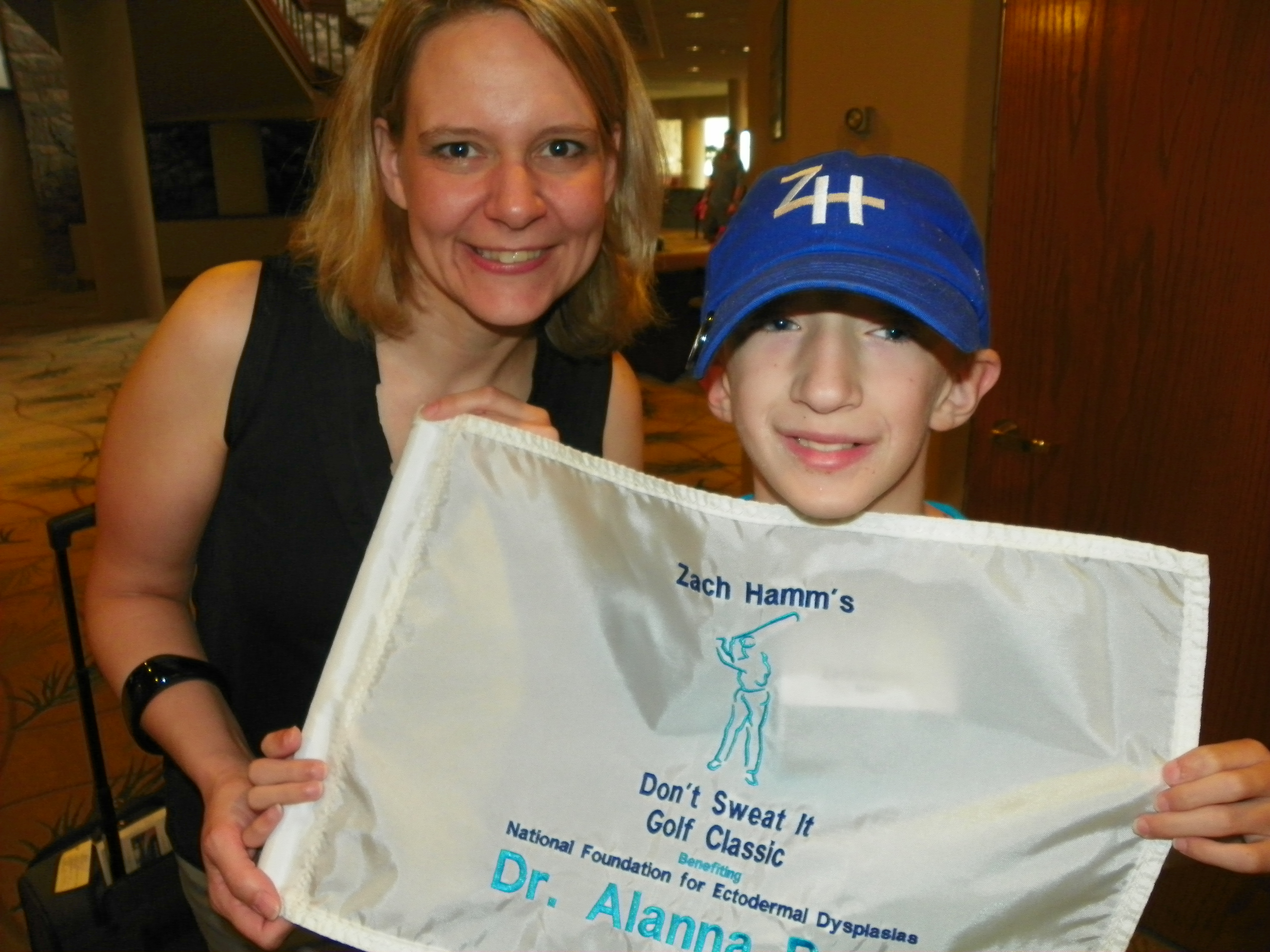 Dr. Bree with Zach Hamm