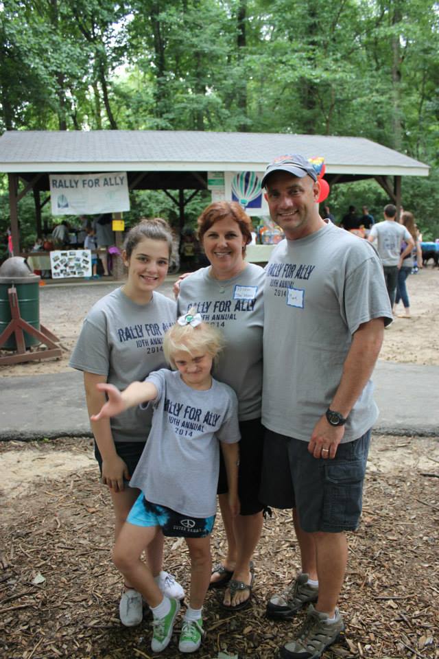 Rally for Ally Family Photo Major Donor Letter