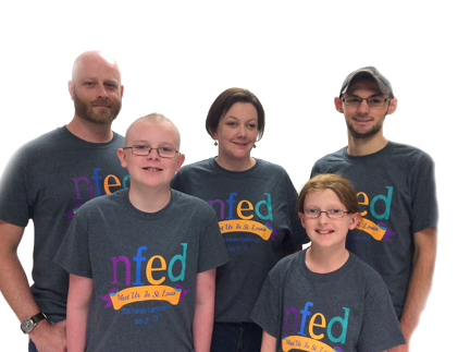 Five individuals have ectodermal dysplasia, but do not know which type.