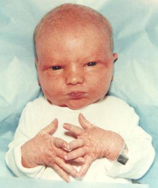 Charley Richter, son of NFED Founder, Mary Kaye, as a baby.