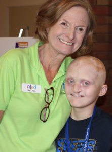 Mary with NFED family member