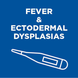 Fever Graphic with Thermometer