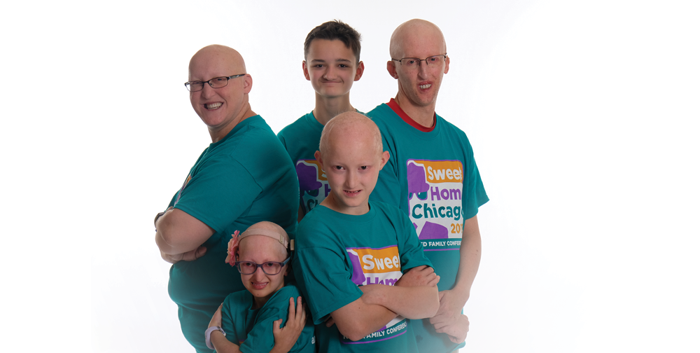 NFED members affected by ankyloblepharon-ectodermal-defects-cleft lip and/or palate (AEC) syndrome