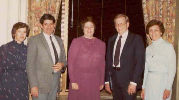 Founder, Mary K. Richter, with other board members in 1982.