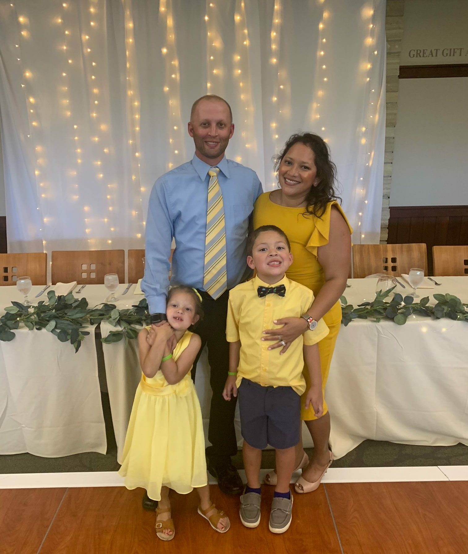 Andrew James, diagnosed with XLHED, and his family